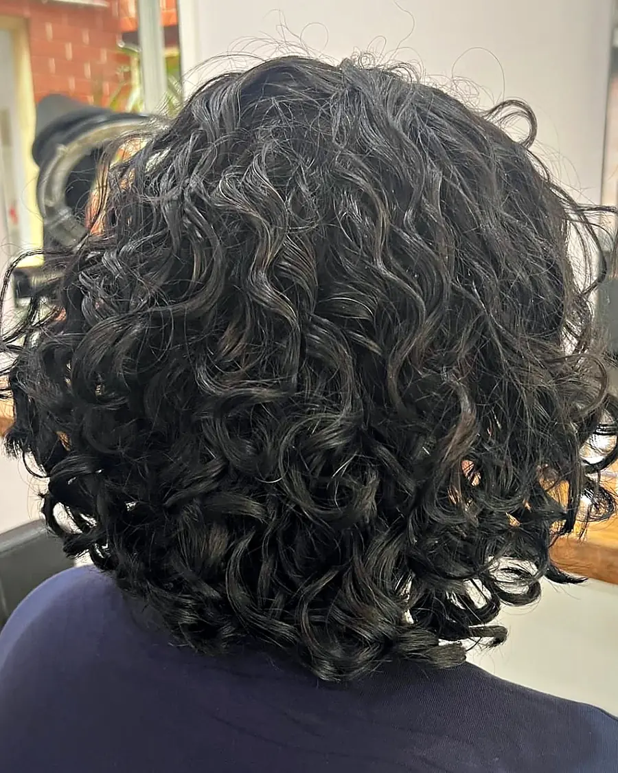 After: Lower maintenance, curl cut by Lou at The Curl Collective, Norwood