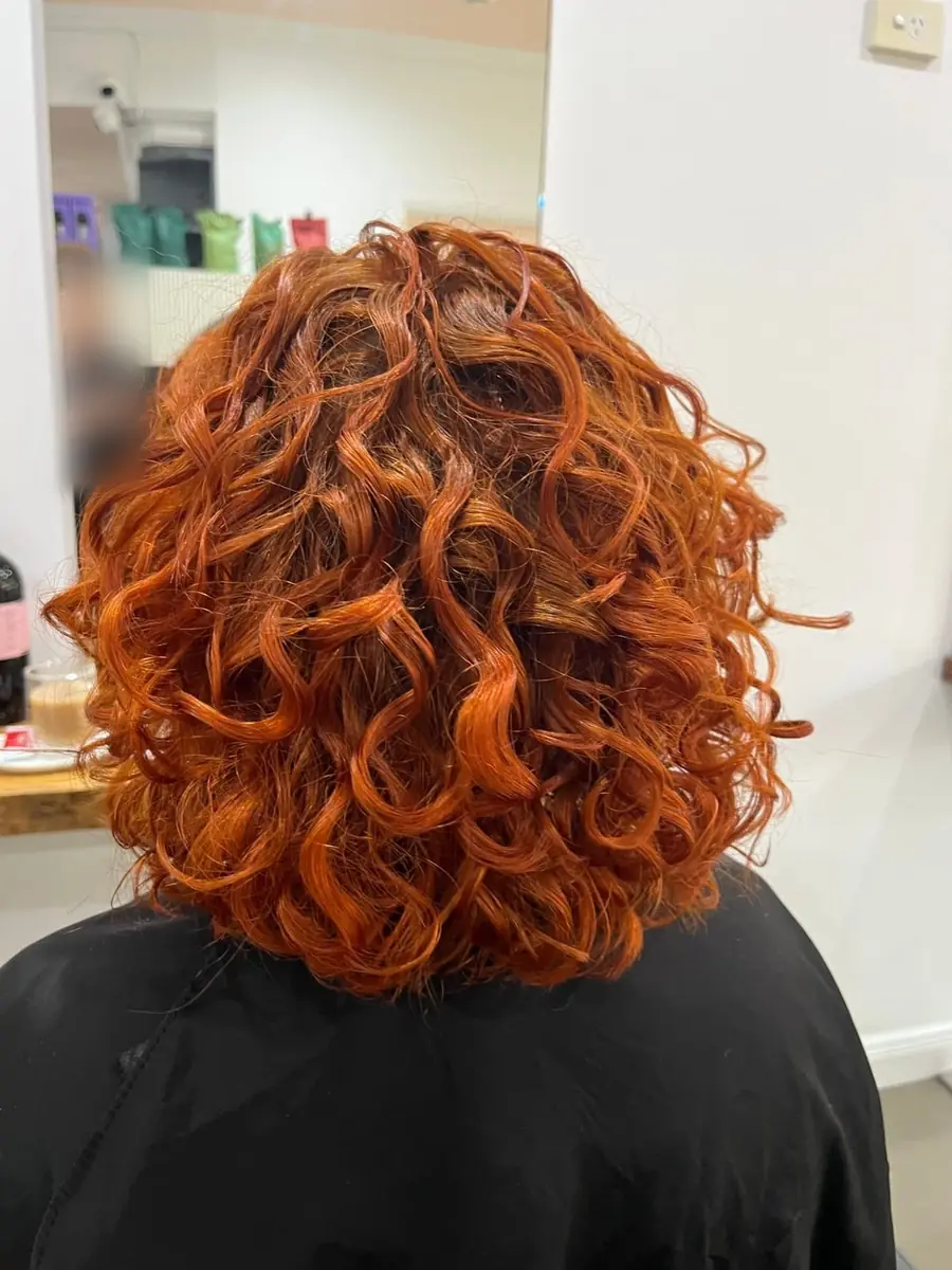 After: Styled with Curl Hero, curl cut by Lou at The Curl Collective, Norwood
