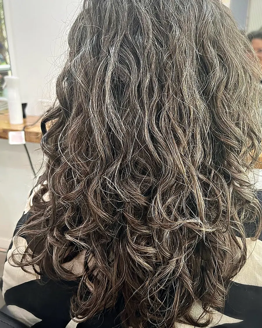 Before: Total reset, curls at The Curl Collective, Norwood