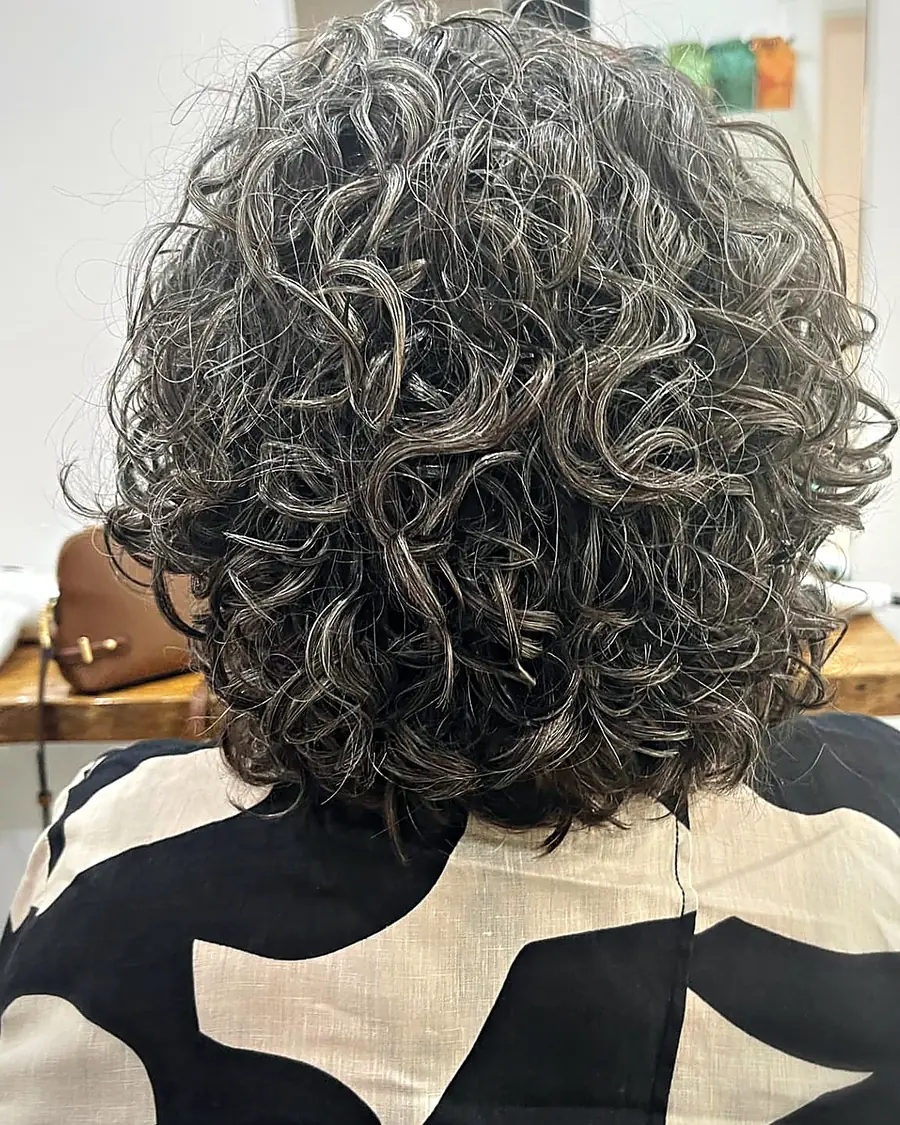 After: Total reset, curl cut by Lou at The Curl Collective, Norwood